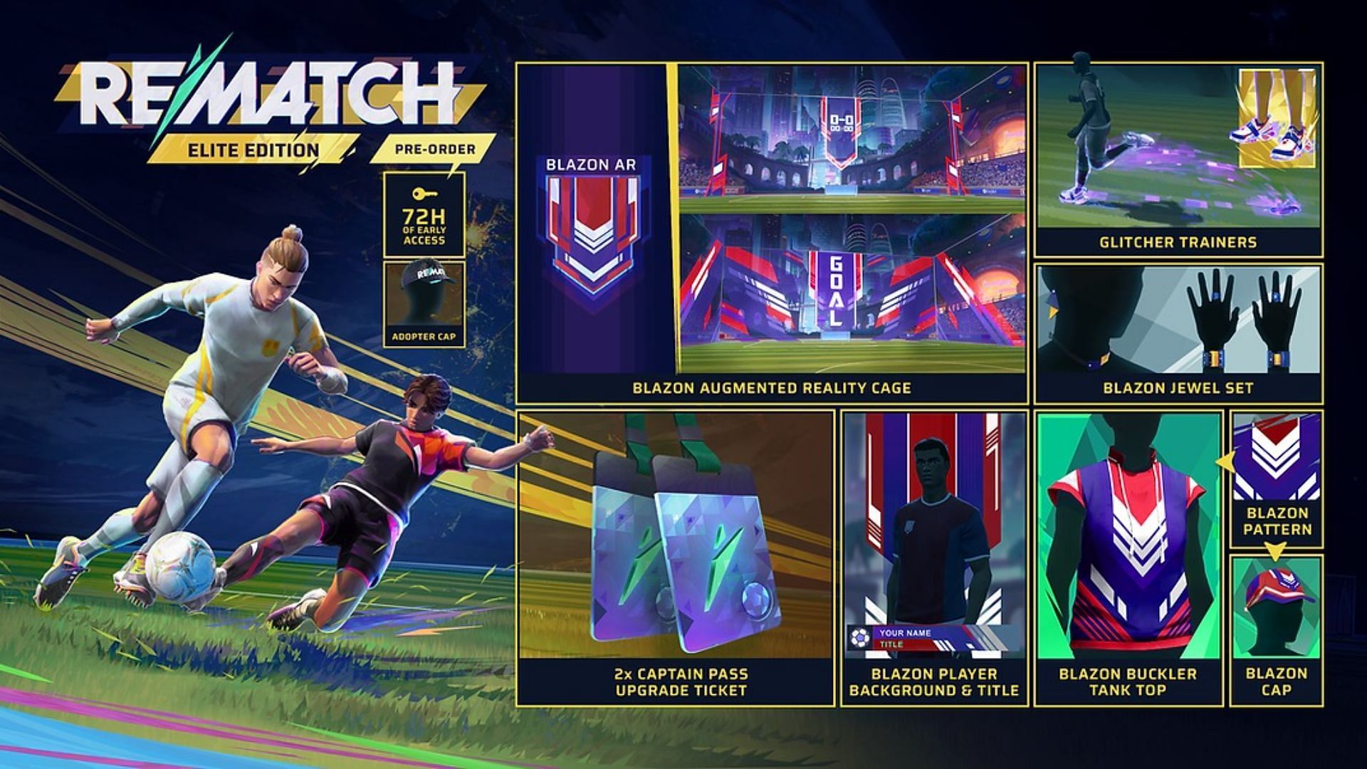 Elite Edition bonuses (Image via Sloclap || Kepler Interactive)
